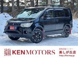 三菱 デリカD：5 2.4 シャモニー 4WD ミラーモニタ/ETC/シートヒータ/社外ナビ