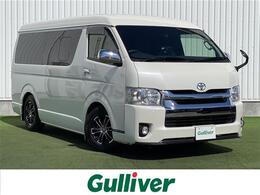 トヨタ ハイエース 2.7 GL ロング ミドルルーフ 禁煙 ナビ 天吊画面 キャンピング パワスラ