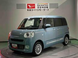 ダイハツ ムーヴキャンバス 660 セオリー Gターボ 4WD 新車保障継承 両側電動ドア ナビ バックカ