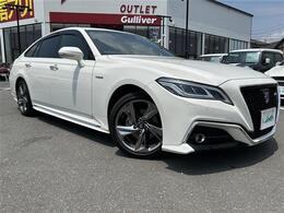 トヨタ クラウン ハイブリッド 2.5 RS アドバンス 禁煙車 純正ナビ 衝突軽減 クルコン ETC