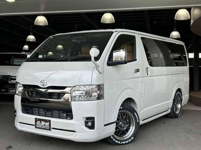 4WD ESSEXエアロ（F/S/R/フェンダー）ローダウン WORK17inc イーグル1 フェンダーミラー同色 リアゲートスポイラー パノラミックモニター 両側パワスラ シートカバー LEDフォグ TSS スマートキー