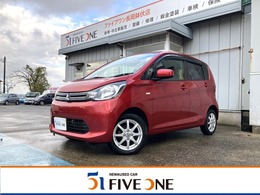 三菱 eKワゴン 660 M 4WD ブルートゥース対応フルセグナビ/ワンオー