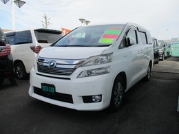 トヨタ ヴェルファイアハイブリッド 2.4 V 4WD 純正HDDナビ　地デジ　両側パワースライド