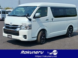 トヨタ ハイエースバン 2.7 スーパーGL ダークプライムII ワイド ミドルルーフ ロングボディ ラクネル　Van Tour　キャンピングカー