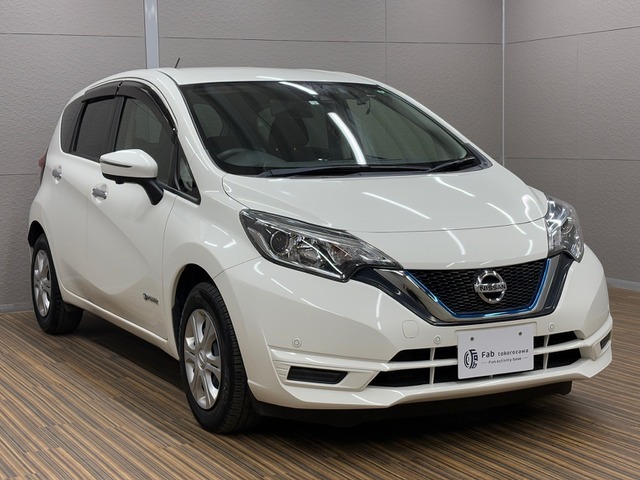 H30年式ノートe-Power Xが入庫！人気のホワイトお問い合わせは、04ー2937ー5516まで！主要装備は、純正SDナビ 全周囲カメラ フルセグTV エマブレ LDW オートライト LEDライト スマートキー ETC