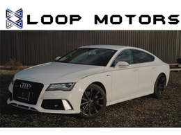 アウディ A7スポーツバック 3.0 TFSI クワトロ 4WD RS7仕様・黒革・バックカメラ