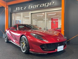 フェラーリ 812スーパーファスト F1 DCT 正規D車左H禁煙車純正ナビ20インチAW
