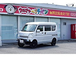 スズキ エブリイ 660 PC リミテッド ハイルーフ 4WD 2インチ リフトアップ フロントガード ナビ