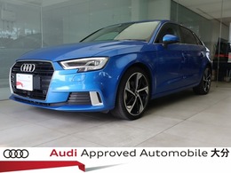 アウディ A3スポーツバック 30TFSI sport 認定中古車　ワンオーナー　禁煙車　ETC