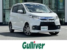 三菱 eKカスタム 660 T セーフティ プラス エディション 4WD 純正ナビ　全方位カメラ　衝突軽減　ワンオ