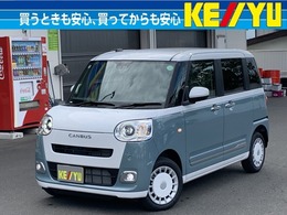 ダイハツ ムーヴキャンバス 660 ストライプス Gターボ 4WD 届出済未使用車　スマートクルーズPKG