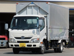 日野自動車 デュトロ 3t ロング アルミウイング 内寸-長437x幅179x高183