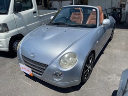 ダイハツ コペン 660 アクティブトップ 社外15inアルミ　ブラウンレザーシート　シ