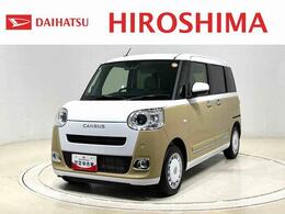 ダイハツ ムーヴキャンバス 660 ストライプス G LEDオートライト・フォグランプ　電動パ
