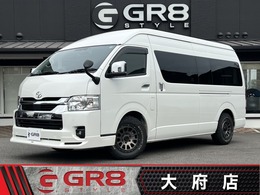 トヨタ ハイエース 2.7 グランドキャビン 4列10人乗り/純正7インチナビ/助手席エアバ