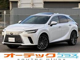 レクサス RX 350h バージョンL サンルーフ　本革シート　ステアリングヒー