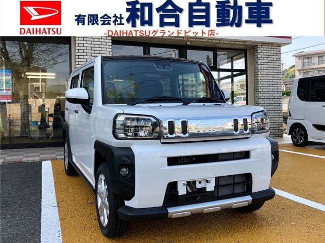 新車・タフトGクロムベンチャー・純正ナビ・バックモニター。新車となります。多少納期は掛かります。ご了承ください。