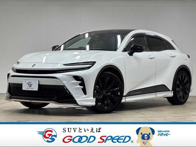 【令和5年式クラウンスポーツ　　スポーツZ入荷致しました！】ワンオーナー　モデリスタエアロ　サンルーフ　茶革　純正12.3インチナビ　全周囲カメラ　レーダークルコン　パワーバックドア　パーキングアシスト　シ