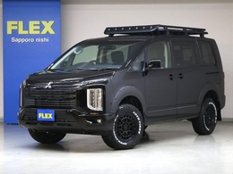 三菱 デリカD：5 2.2 ブラック エディション ディーゼルターボ 4WD カスタムコンプリート　7人乗り　リフトUP