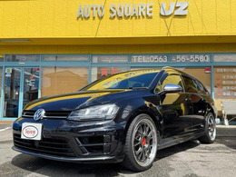 フォルクスワーゲン ゴルフヴァリアント R 4WD ワンオーナ　BBS19AW　ブラックレザーシー