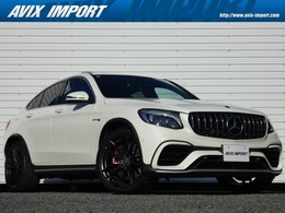 メルセデスAMG GLCクーペ 63 4マチックプラス 4WD レザ-EXCPKG 黒革SR 赤キャリパ- 21AW 禁煙