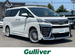 トヨタ ヴェルファイア ハイブリッド 2.5 ZR E-Four 4WD 寒冷地/黒革/Pゲート/ヒッチ/後席画面/WORK