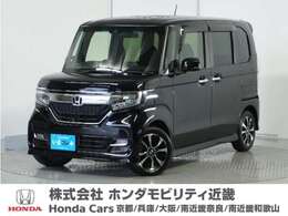 ホンダ N-BOX カスタム 660 G L ホンダセンシング 2020年1オナナビRカメETC片電扉BT地デいま