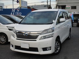 トヨタ ヴェルファイアハイブリッド 2.4 V 4WD WナビTV/Bカメラ/両側パワスラ/電動Bドア/