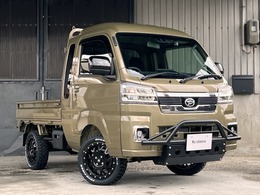 ダイハツ ハイゼットトラック 660 ジャンボ エクストラ 3方開 4WD リフトアップ ディスプレイオーディオ