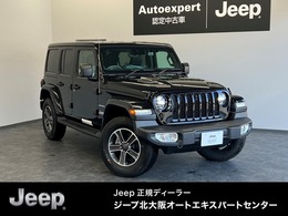 ジープ ラングラー アンリミテッド サハラ 2.0L 4WD 新車保証継承 登録未使用車 LEDライト