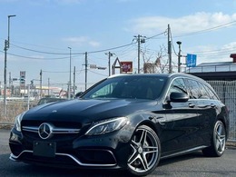 メルセデスAMG Cクラスワゴン C63 SR シートヒーター ブルメスター 革シート