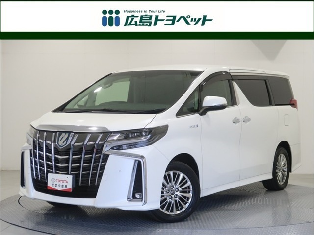 ホワイトパールクリスタルシャイン（070）の　アルファードHV　SR　Cパッケージ入荷しました。