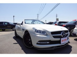 メルセデス・ベンツ SLKクラス SLK350 ブルーエフィシェンシー ナビTVETC AMGスポーツキット ガラスルーフ