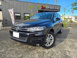 フォルクスワーゲン トゥアレグ V6 4WD ワンオーナー　スマートキー　ナビ/TV
