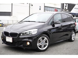 BMW 2シリーズグランツアラー 218i Mスポーツ 2年保証付170項目 黒革 純正ナビBカメETC