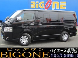 トヨタ ハイエースバン 2.0 スーパーGL ダークプライムII ロングボディ 純ナビ　DTV　Bカメラ　LED　スマキー