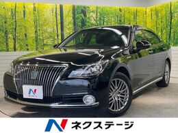 トヨタ クラウンマジェスタ 2.5 Four 4WD 黒革 プリクラッシュ BSM 禁煙車 LEDヘッド