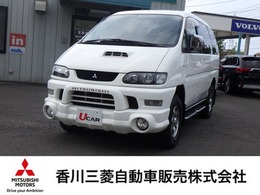 三菱 デリカスペースギア 2.8 シャモニー ハイルーフ ディーゼルターボ 4WD 7人乗り メモリーナビ 認定保証+1年延長付