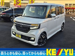 ホンダ N-BOX カスタム 660 G L ターボ ホンダセンシング 4WD 東京仕入/8型ナビ/衝突軽減/両電動スライド