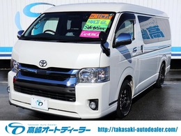 トヨタ ハイエース 2.7 GL ロング ミドルルーフ 4WD 1オナ/禁煙車/車内カスタム/買取車