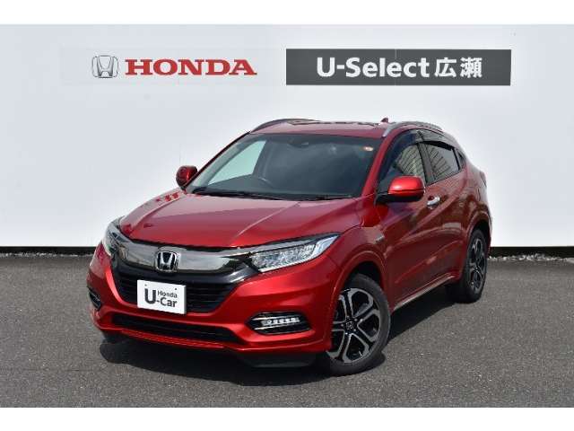 ハイブリッドZ　ホンダセンシングプレミアムクリスタルレッドメタリック雹害現状車　ルーフこまかい凹みあり　あまり目立たない実車確認お願いします