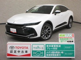 トヨタ クラウンクロスオーバー 2.5 G レザー パッケージ E-Four 4WD クルーズコントロール　バックモニター　ワ
