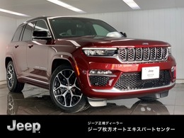 ジープ グランドチェロキー サミット リザーブ 4xe 4WD 元デモカー　サンルーフ　21インチAW　デジ