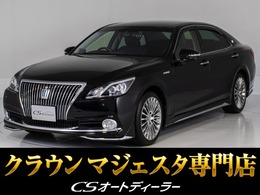 トヨタ クラウンマジェスタ 3.5 Fバージョン 黒本革/OP18AW/フルエアロ/Bluetooth対応/