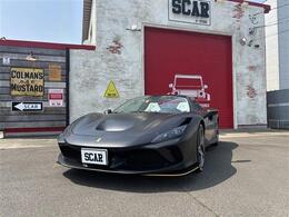 フェラーリ F8スパイダー F1 DCT マットブラックフルラッピング