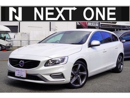 ボルボ V60 D4 Rデザイン ディーゼルターボ 2年保証付/170項目 後期 黒革 ナビTVBカメ