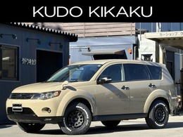 三菱 アウトランダー 2.4 24G 4WD ベージュ全塗装カスタム/新品YOKOHAMAジオ