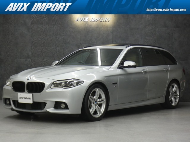 2014yモデル　BMW　535i　ツーリング　Mスポーツ　純正グレイシャーシルバー/ヴェネト・ベージュダコタ・レザー　正規ディーラー車