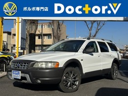 ボルボ XC70 2.5T 4WD 黒本革　電動SR　当店買取　保証付