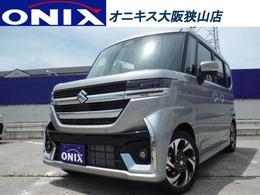 スズキ スペーシア 660 カスタム ハイブリッド XSターボ 新車9インチナビ全方位ETCマットバイザー付